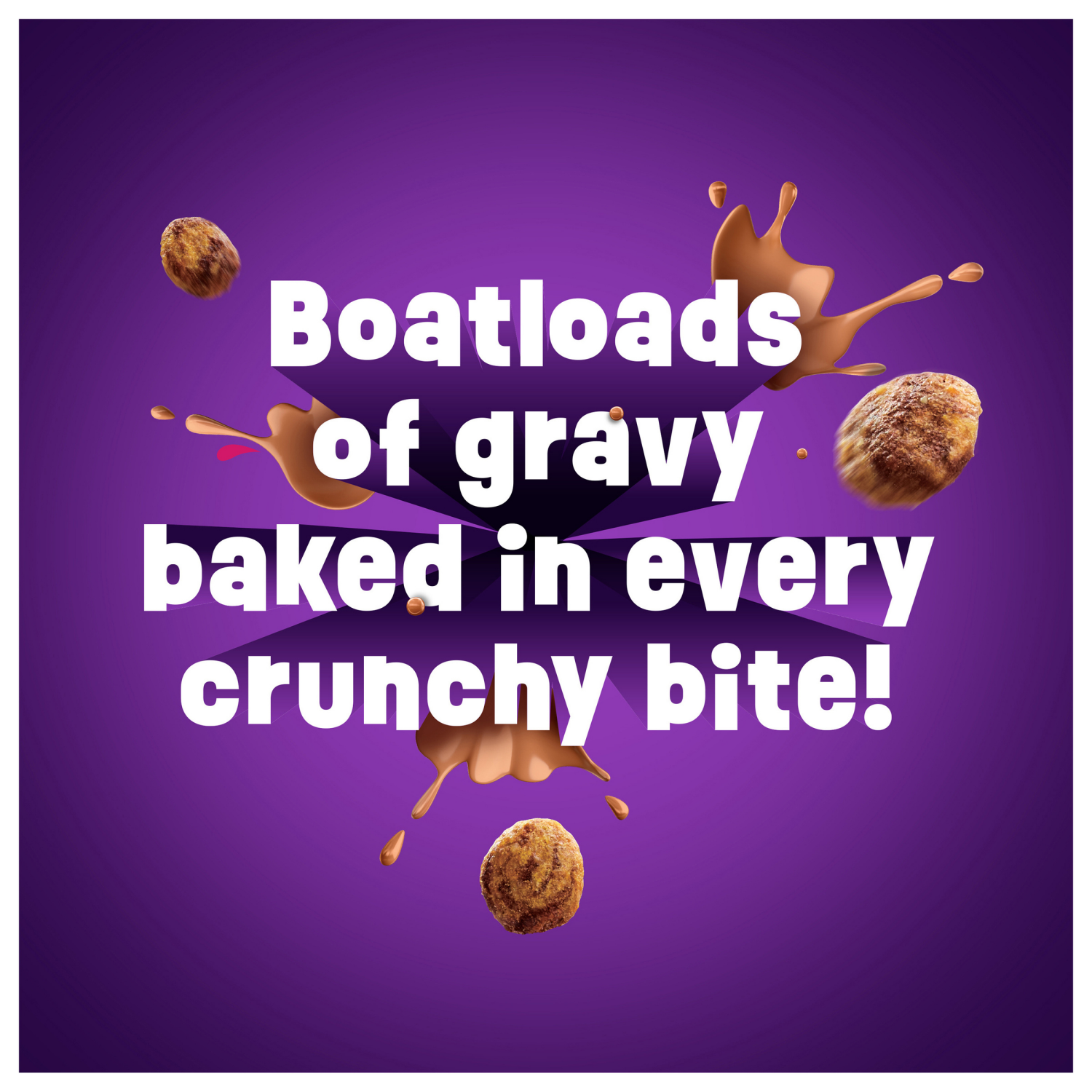 slide 4 of 5, Friskies Purina Friskies Dry Cat Food Gravy Swirl'd With Flavors of Chicken, Salmon and Gravy - 3.15 lb. Bag, 50.4 oz