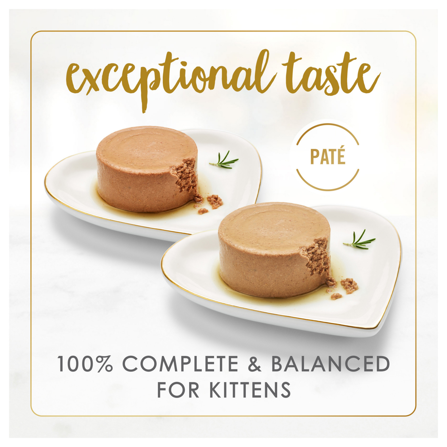 slide 8 of 8, Fancy Feast Purina Fancy Feast Grain Free Pate Wet Kitten Food Variety Pack, Kitten Classic Pate Collection Turkey & Whitefish - (12) 3 oz. Cans, 2.25 lb