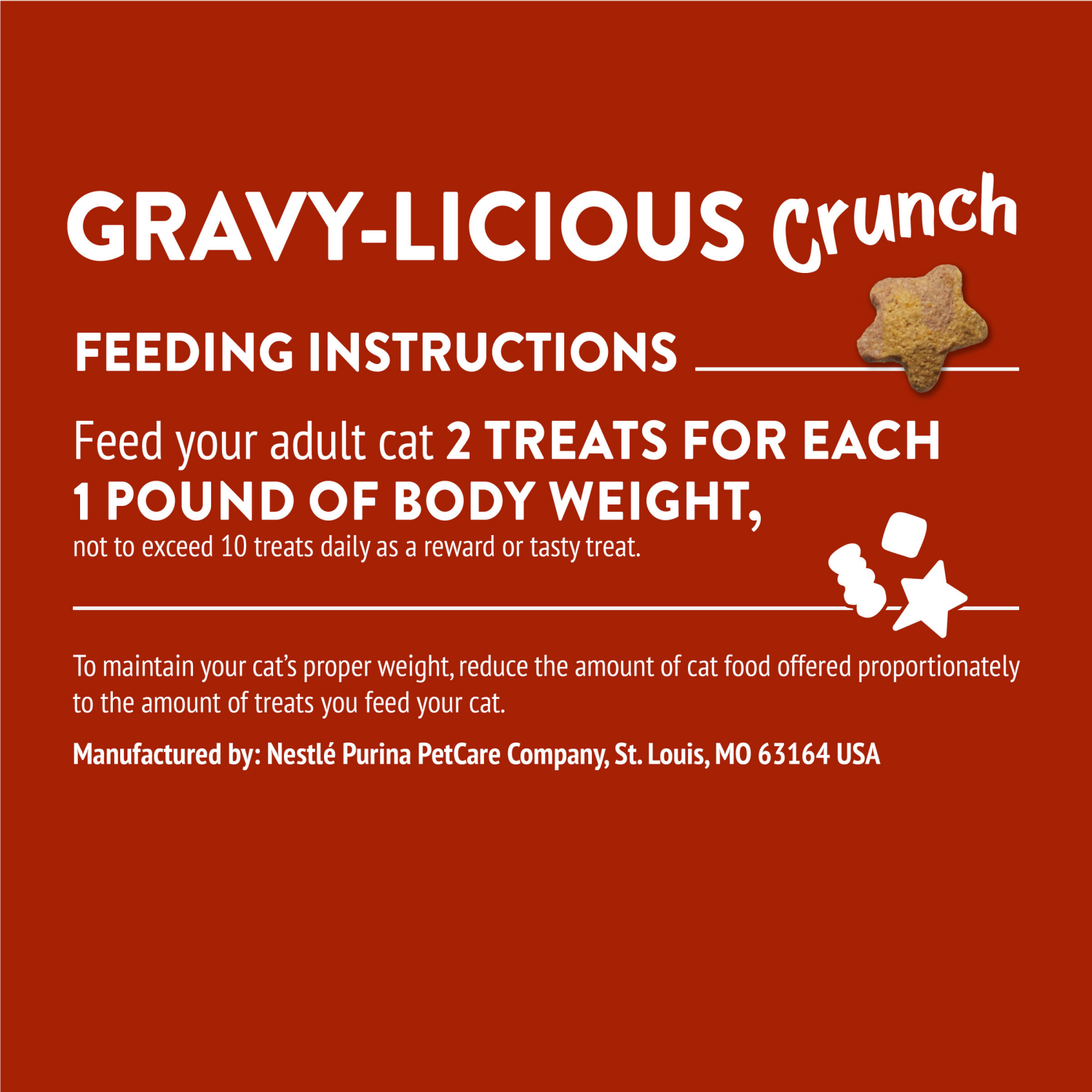 slide 5 of 5, Purina Friskies Cat Treats, Party Mix Gravy-licious Crunch Chicken and Gravy Flavors, 2.1 oz