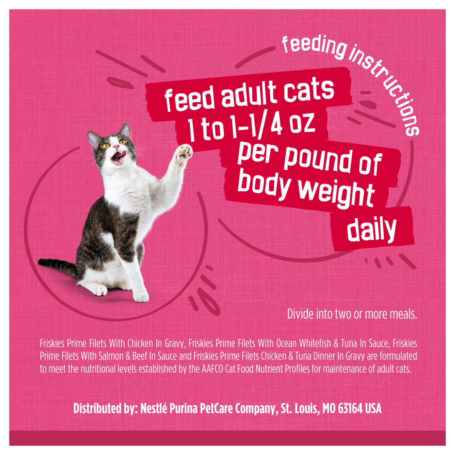 slide 3 of 8, Purina Friskies Wet Cat Food Variety Pack, Surfin' & Turfin' Prime Filets Favorites, 40 ct; 5.5 oz