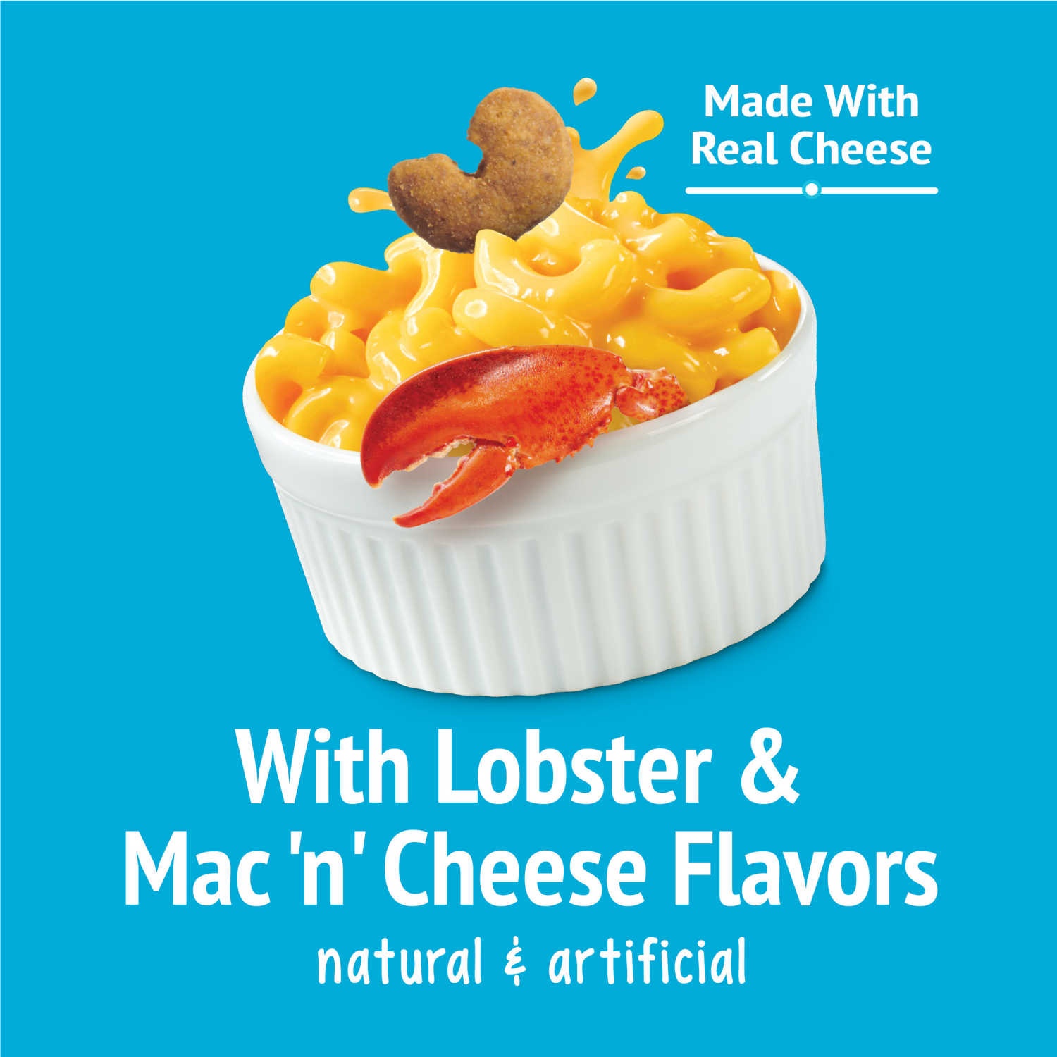 slide 3 of 5, Purina Friskies Cat Treats, Party Mix Lobster & Mac 'N' Cheese Flavors, 2.1 oz