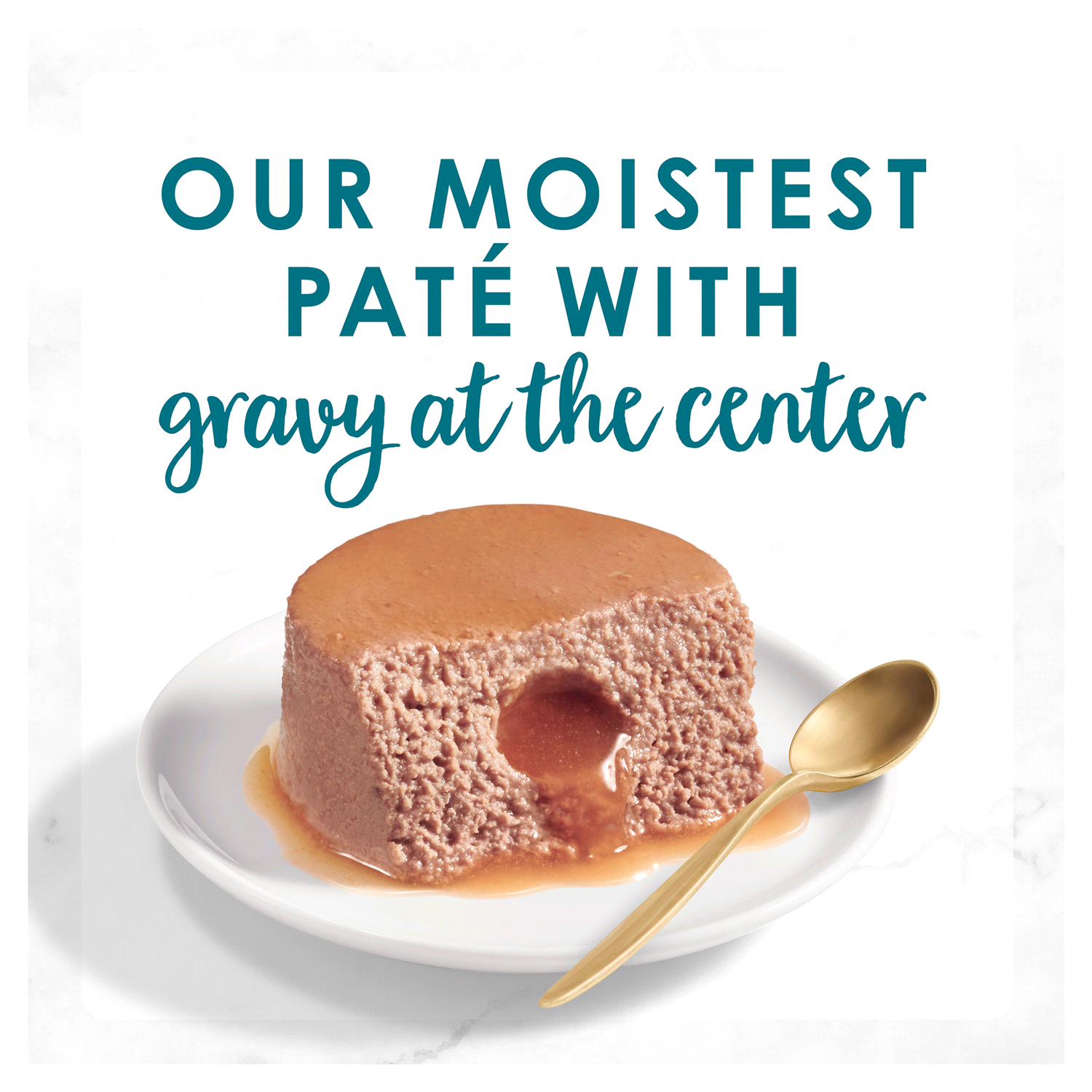 slide 3 of 5, Fancy Feast Purina Fancy Feast Savory Centers Pate Adult Wet Cat Food With Tuna and a Gravy Center - 3 oz. Can, 3 oz