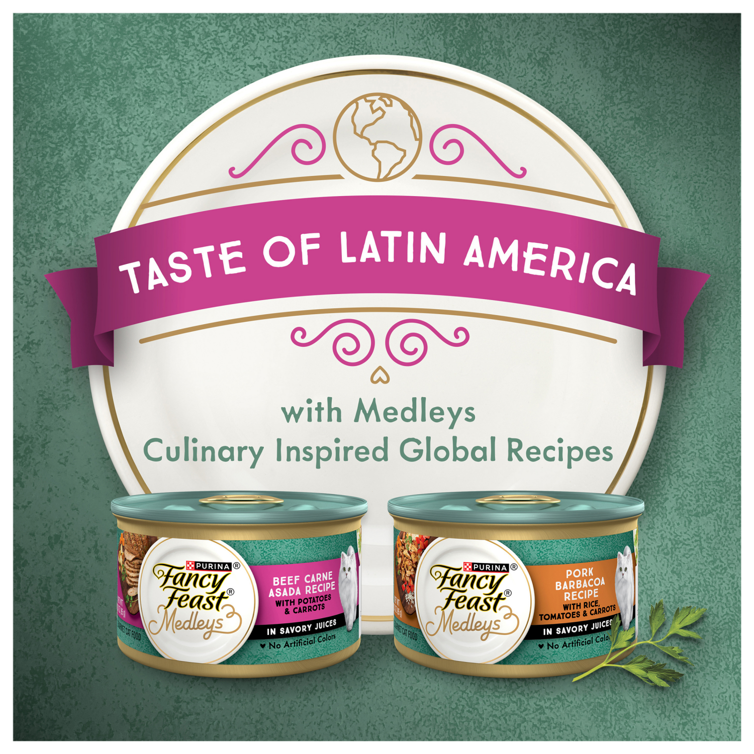 slide 3 of 6, Fancy Feast Medleys Barbacoa Beef Flavor Wet Cat Food - 3oz, 3 oz