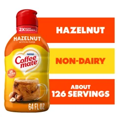 COFFEE-MATE Hazelnut Liquid Coffee Creamer 64 fl oz.