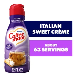 Coffee-Mate Nestle Coffee Mate Italian Sweet Creme Liquid Coffee Creamer 32 fl oz.