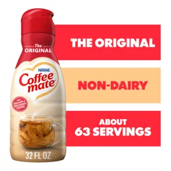 Coffee-Mate Coffee mate Original Flavored Coffee Creamer, Non-Dairy, Gluten-Free, 63 Servings