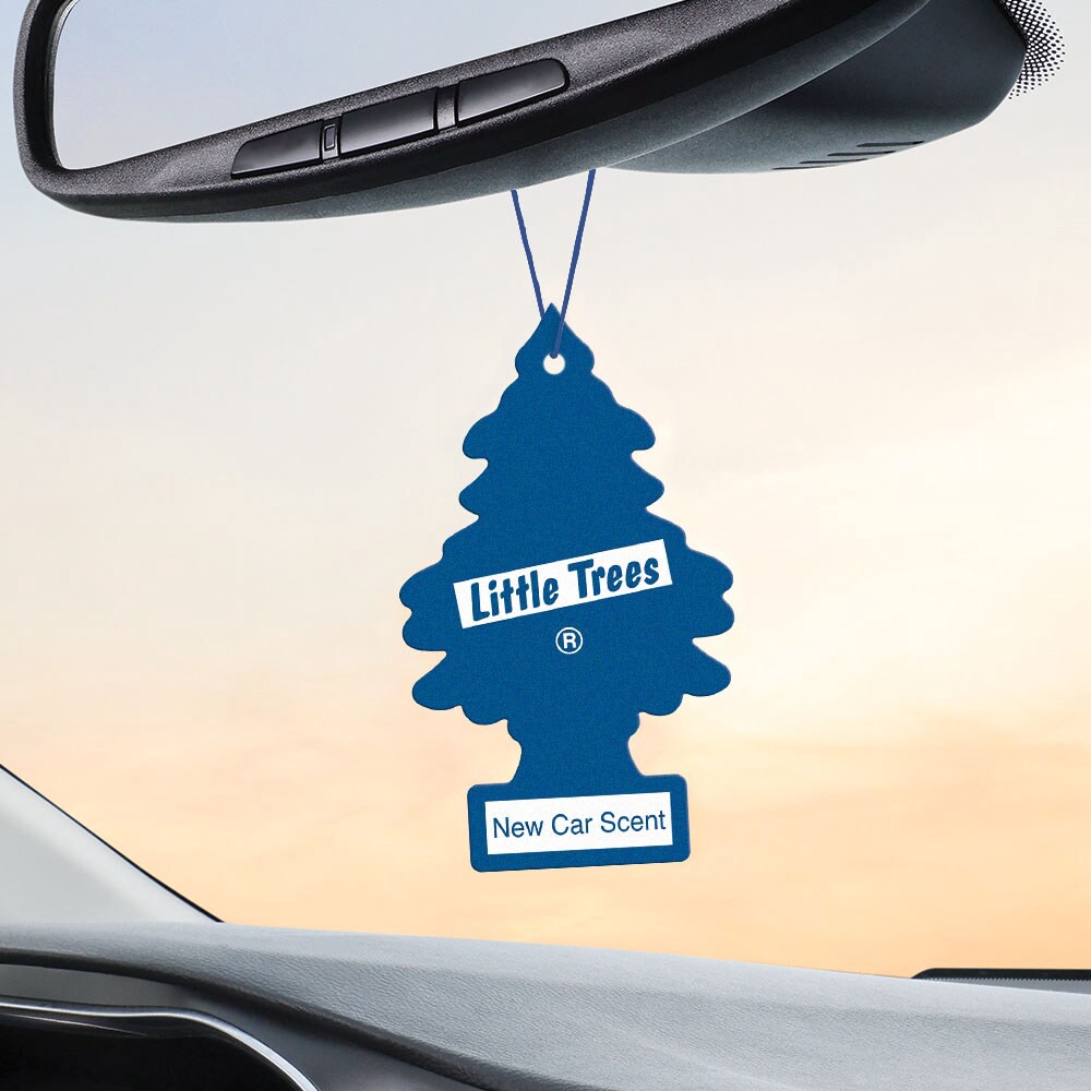 slide 5 of 5, LITTLE TREES 6 -Count New Car Scent Dispenser Air Freshener 6 -Pack, 1 ct
