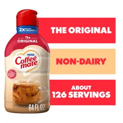 Coffee-Mate Coffee mate Original Flavored Coffee Creamer, Non-Dairy, Gluten-Free, 126 Servings