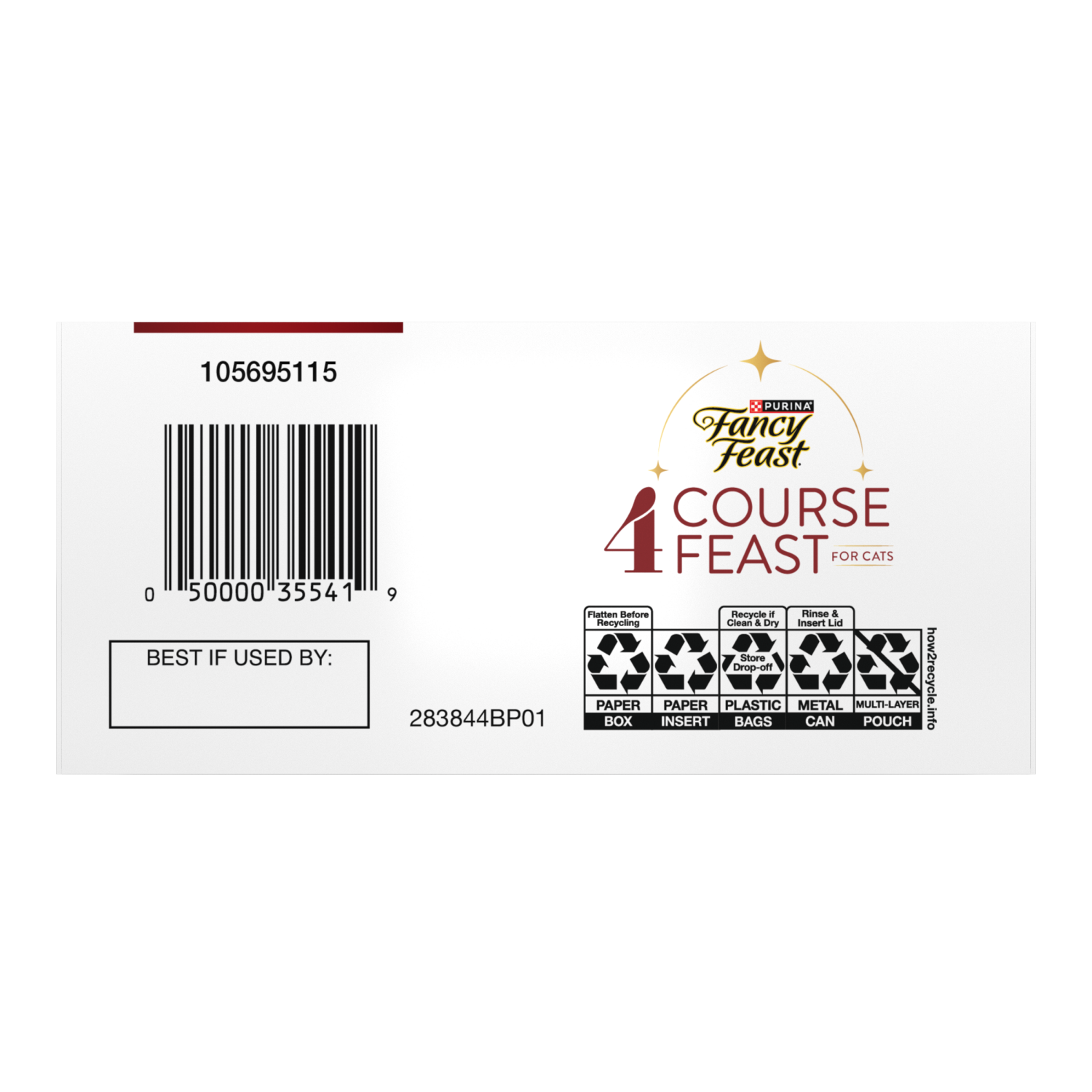 slide 3 of 4, Fancy Feast 4 Course Feast Wet Cat Food 13.3 oz., 13.3 oz