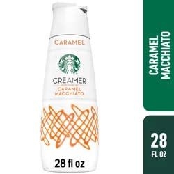Starbucks Caramel Flavored Coffee Creamer, Inspired by Caramel Macchiato