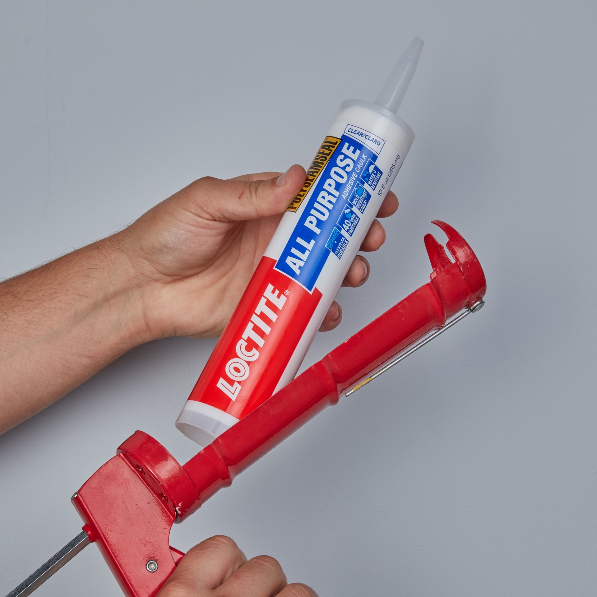 slide 2 of 6, LOCTITE Polyseamseal All Purpose 10-oz Paint and Trim Clear Paintable Latex Caulk, 1 ct