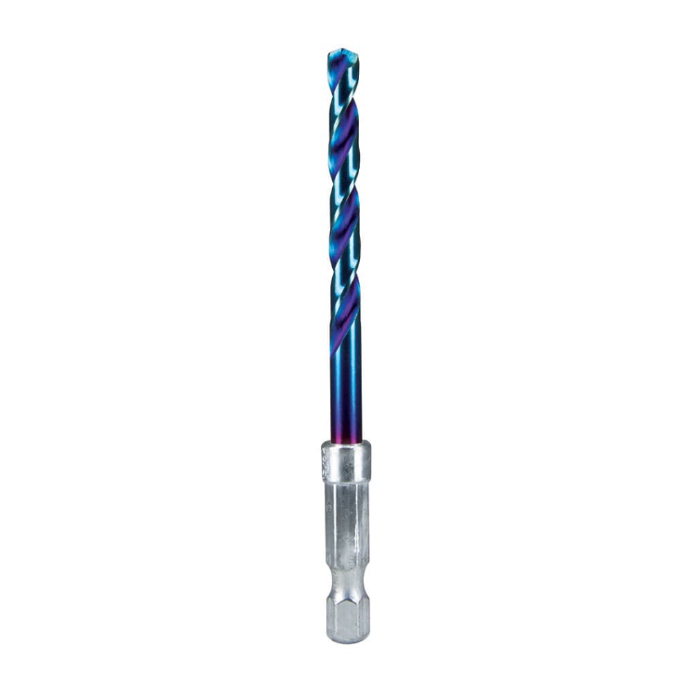 slide 1 of 6, Spyder Stinger Mach-Blue 13/64-in x 3-3/4-in High-speed Steel Jobber Length Twist Drill Bit, 1 ct