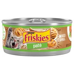 Friskies Purina Friskies Wet Cat Food Pate, Pate Mixed Grill - 5.5 oz. Can