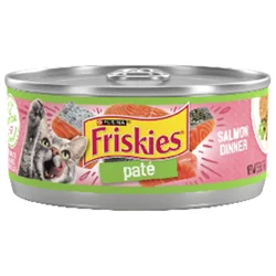 Friskies Purina Friskies Wet Cat Food Pate, Salmon Dinner - 5.5 oz. Can