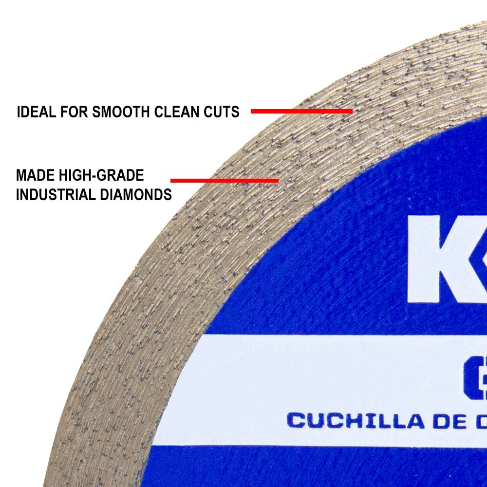 slide 6 of 6, Kobalt GL07 7-in Wet Continuous Rim Diamond Saw Blade, 1 ct
