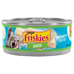 Friskies Purina Friskies Pate Wet Cat Food, Mariner's Catch - 5.5 oz. Can