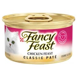 Fancy Feast Purina Fancy Feast Chicken Feast Classic Grain Free Wet Cat Food Pate - 3 oz. Can