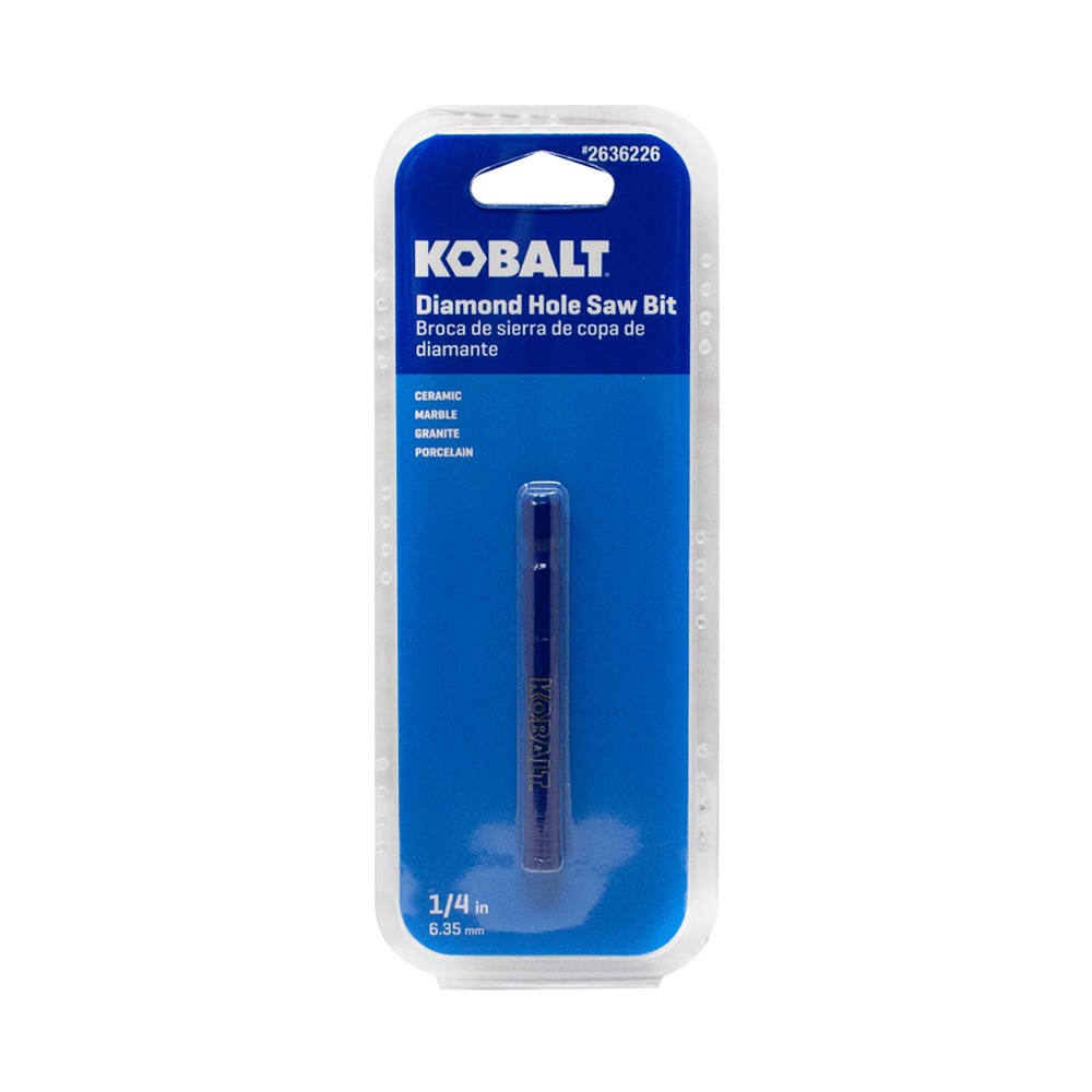 slide 5 of 6, Kobalt 1/4-in Wet/Dry Diamond Core Drill Bit for Stone, 1 ct
