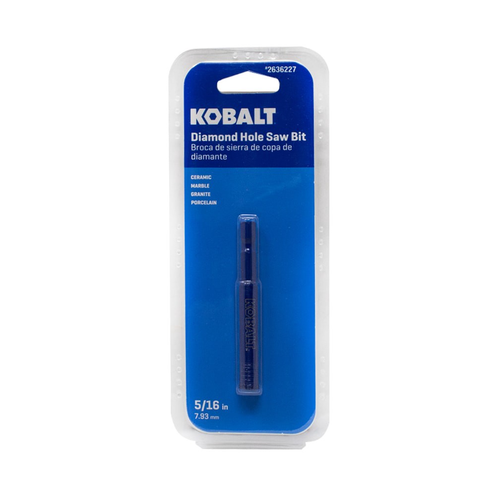 slide 5 of 6, Kobalt 5/16-in Wet/Dry Diamond Core Drill Bit for Stone, 1 ct