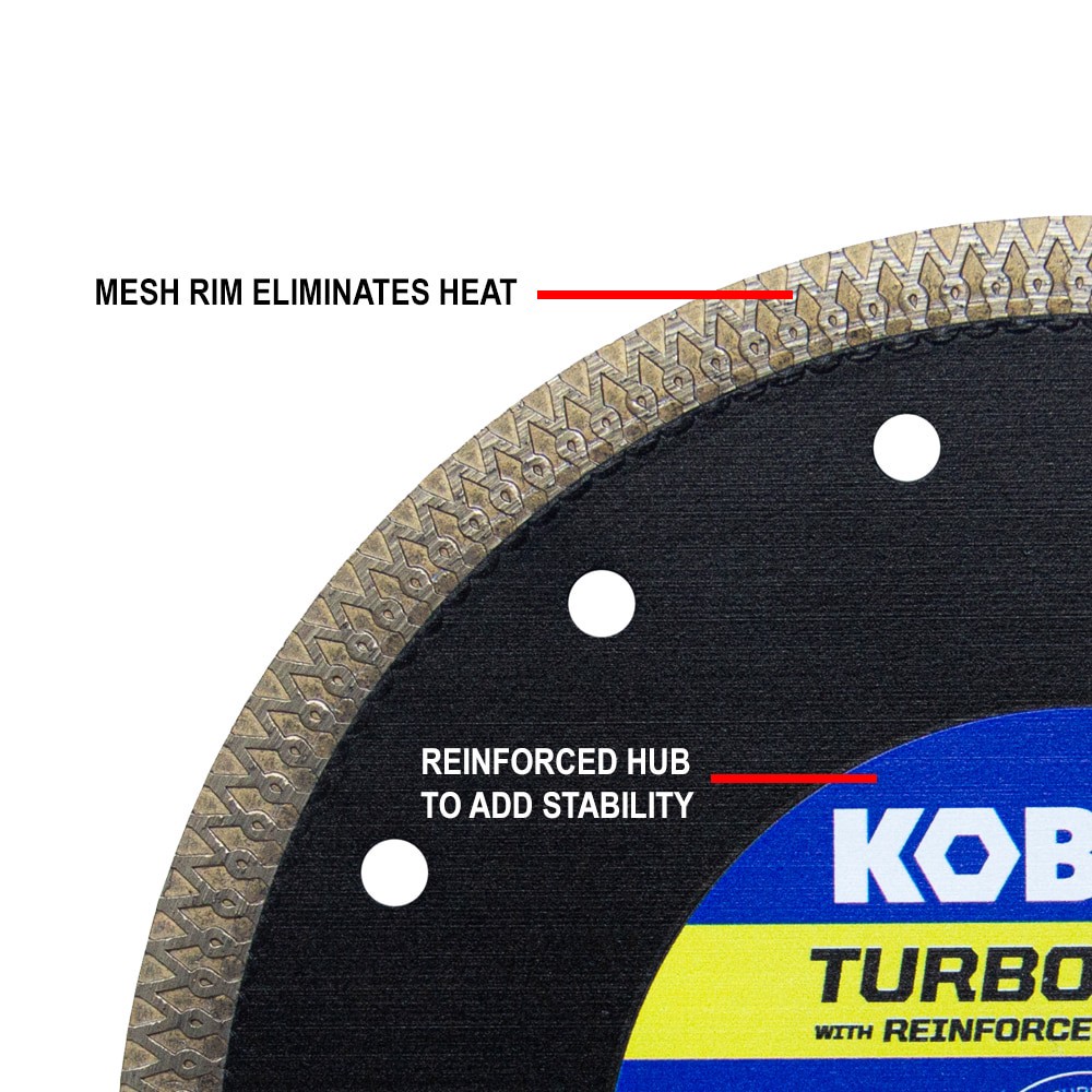 slide 6 of 6, Kobalt CTM10P 10-in Wet Continuous Rim Diamond Saw Blade, 1 ct