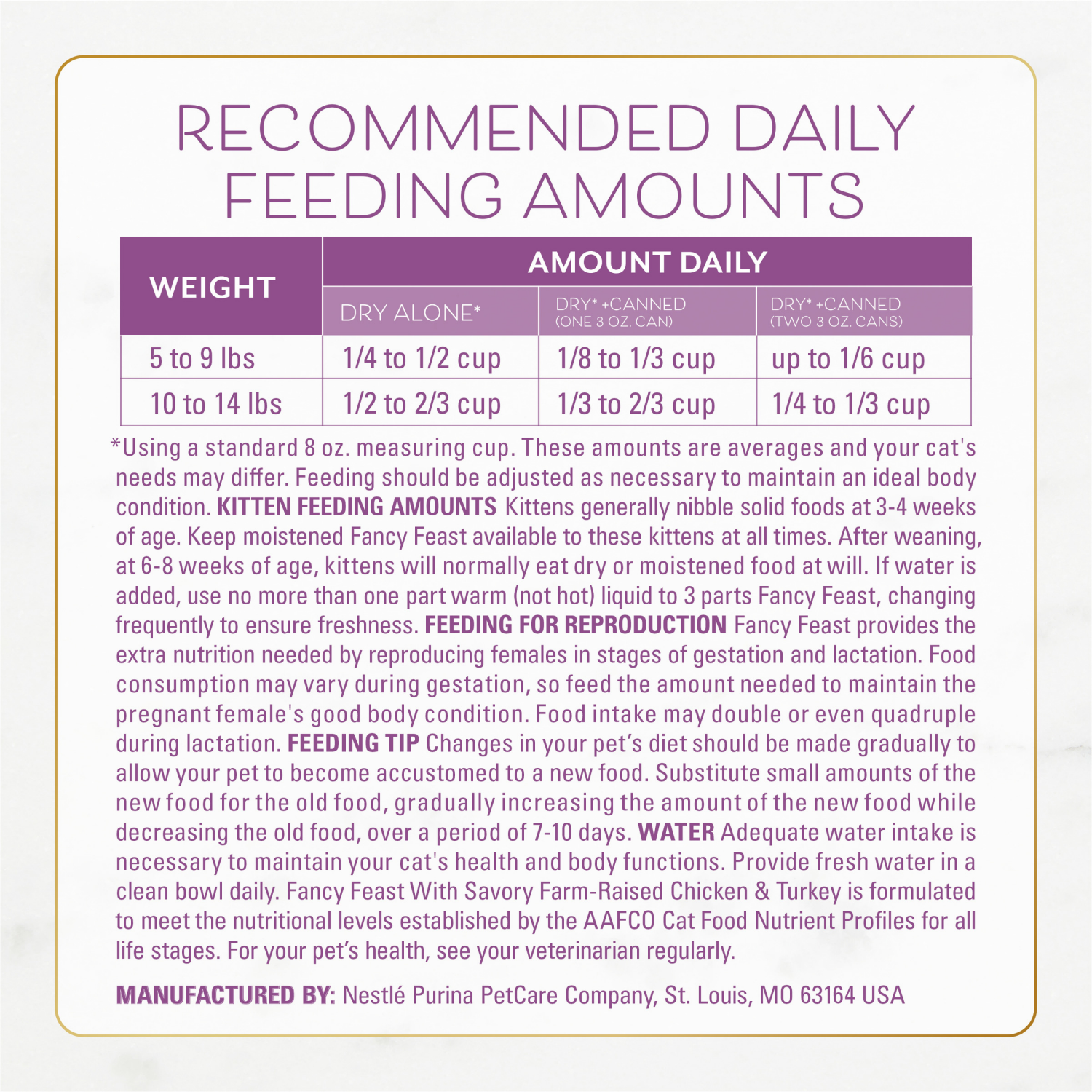 slide 8 of 8, Fancy Feast Purina Fancy Feast Dry Cat Food with Savory Farm-Raised Chicken and Turkey - 7 lb. Bag, 7 lb