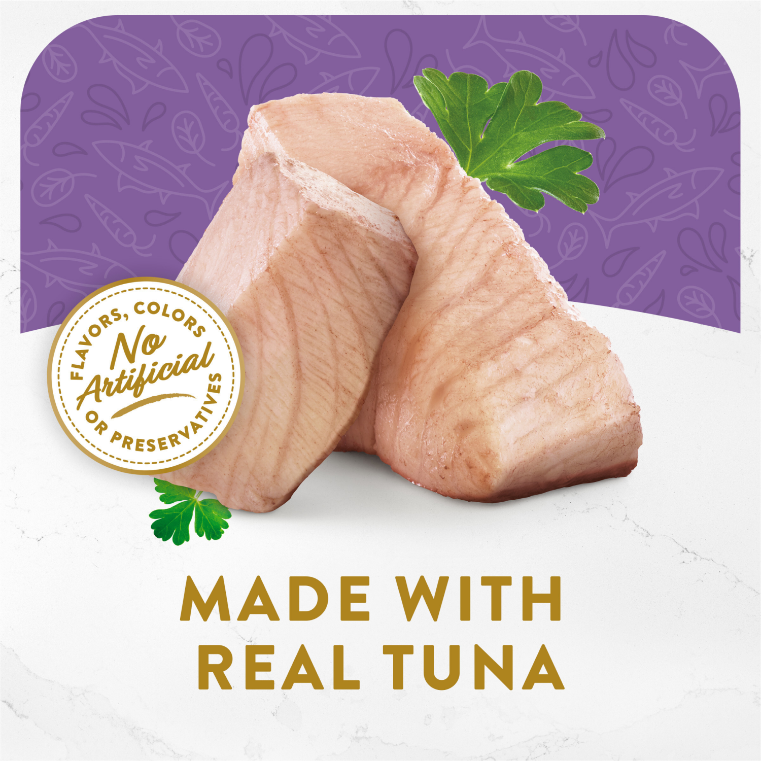 slide 2 of 5, Fancy Feast Purina Fancy Feast Lickable Senior Wet Cat Food Broth Topper Classic with Skipjack Tuna and Vegetables - 1.4 oz. Pouch, 1.4 oz