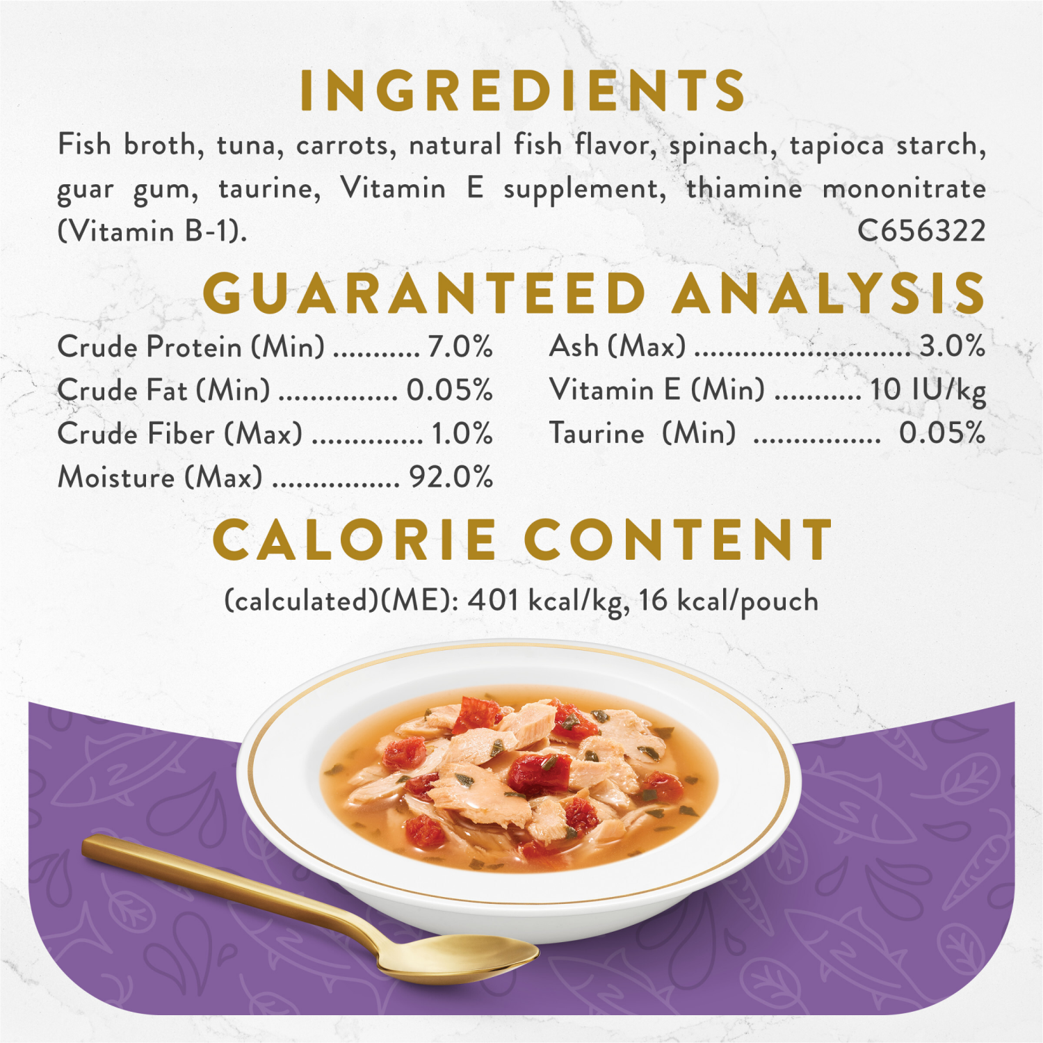 slide 3 of 5, Fancy Feast Purina Fancy Feast Lickable Senior Wet Cat Food Broth Topper Classic with Skipjack Tuna and Vegetables - 1.4 oz. Pouch, 1.4 oz