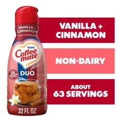 Coffee-Mate Nestle Coffee Mate Cinnamon Vanilla Creme Liquid Coffee Creamer 32 fl oz.