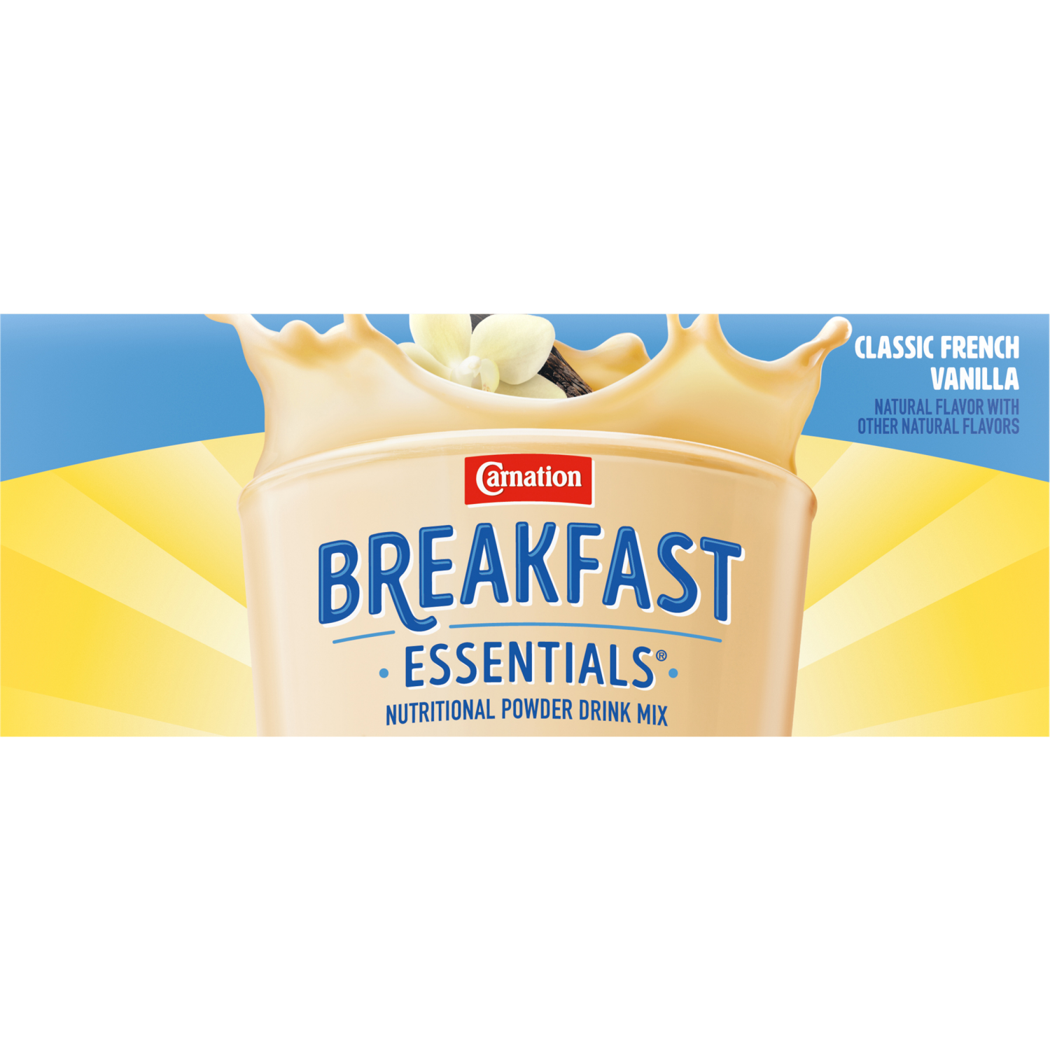 slide 6 of 6, Carnation Breakfast Essentials Classic French Vanilla Nutritional Drink Mix 10-1.26 oz Packets, 10 ct