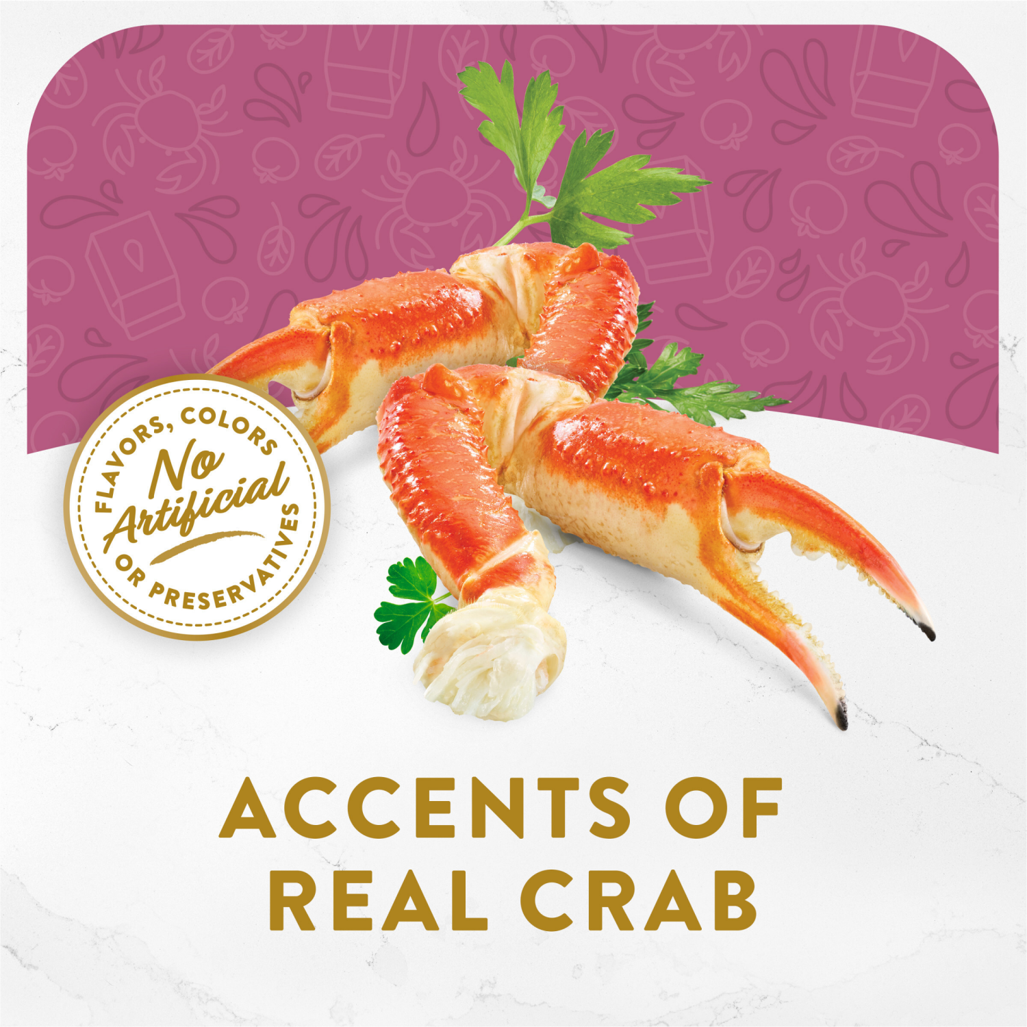 slide 2 of 5, Fancy Feast Purina Fancy Feast Lickable Wet Cat Food Broth Topper Seafood Bisque and Accents of Real Crab - 1.4 oz. Pouch, 1.4 oz