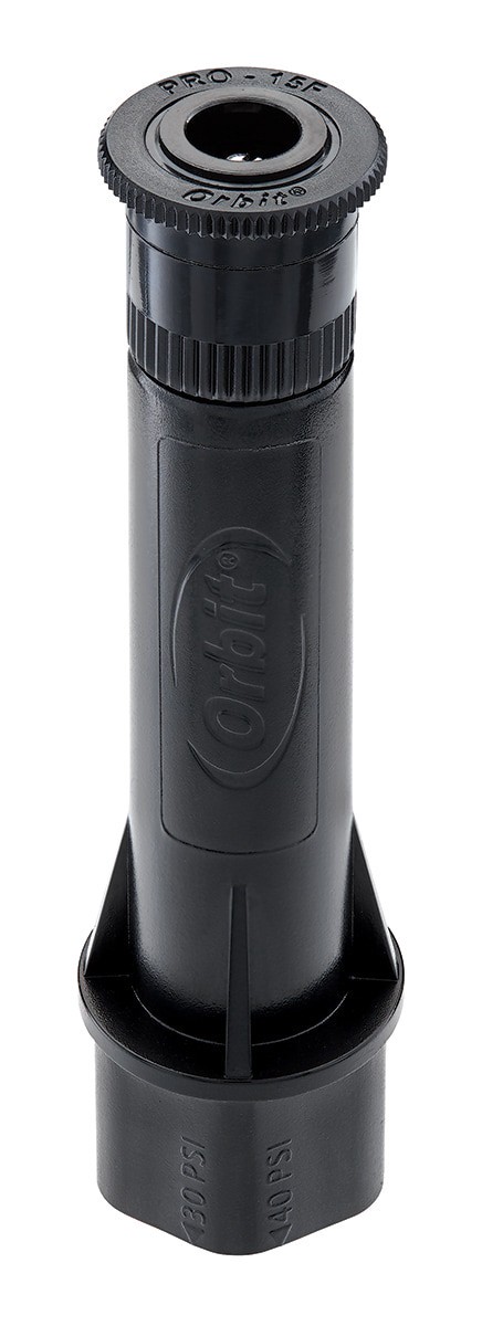 slide 2 of 4, Orbit 1-ft - 10-ft Full-circle Spray Shrub head sprinkler, 1 ct