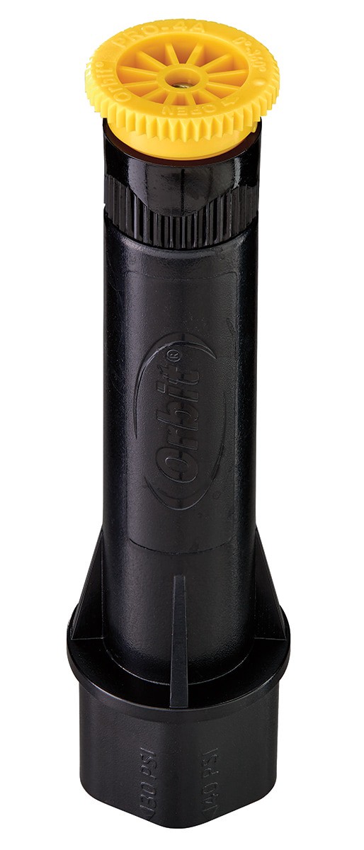 slide 2 of 4, Orbit 1-ft - 4-ft Adjustable Spray Shrub head sprinkler, 1 ct