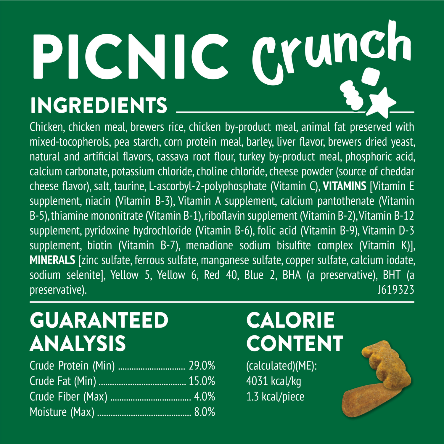 slide 3 of 5, Friskies Purina Friskies Cat Treats, Party Mix Picnic Crunch - 2.1 oz. Pouch, 2.1 oz