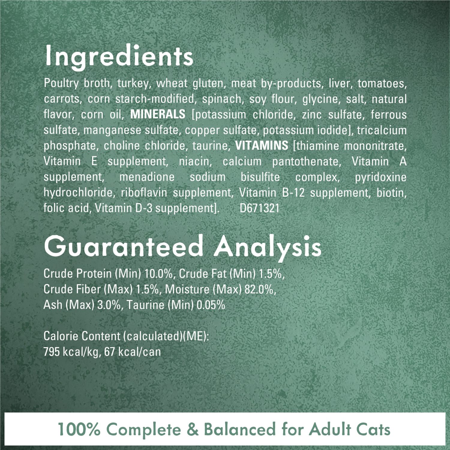 slide 5 of 7, Fancy Feast Purina Fancy Feast Wet Cat Food, Medleys Tender Turkey Primavera With Veggies & Greens in Sauce - 3 oz. Can, 3 oz