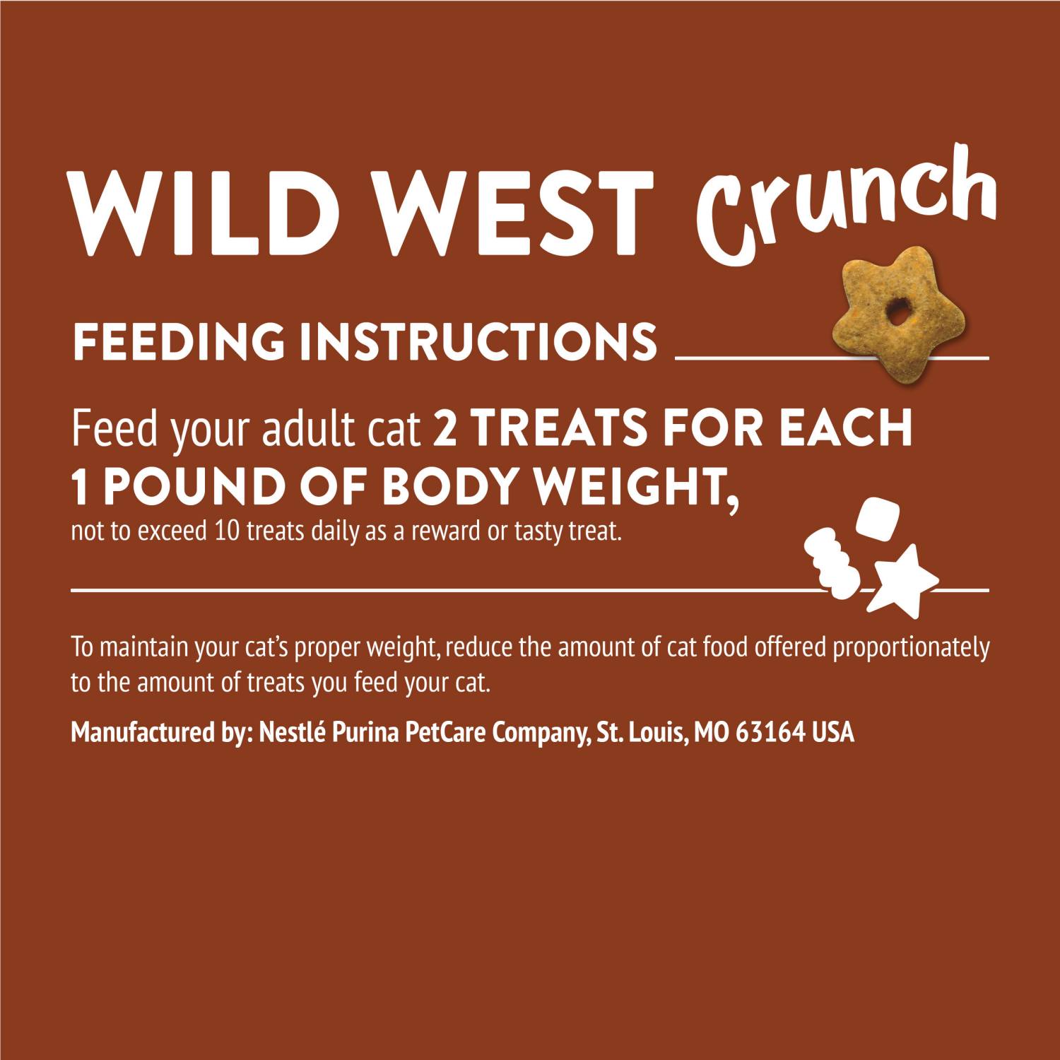 slide 5 of 5, Friskies Purina Friskies Cat Treats, Party Mix Wild West Crunch - 2.1 oz. Pouch, 2.1 oz