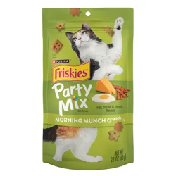 Friskies Purina Friskies Party Mix Morning Munch Crunch Cat Treats - 2.1 oz. Pouch