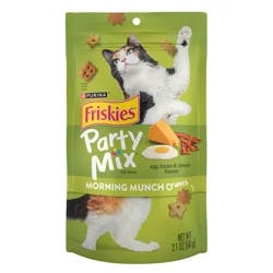Friskies Purina Friskies Party Mix Morning Munch Crunch Cat Treats - 2.1 oz. Pouch