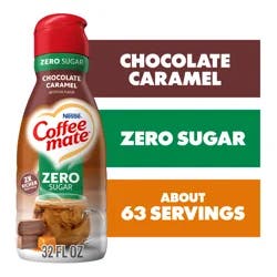 Nestlé Sugar Free Chocolate Caramel Liquid Coffee Creamer 32 fl oz.