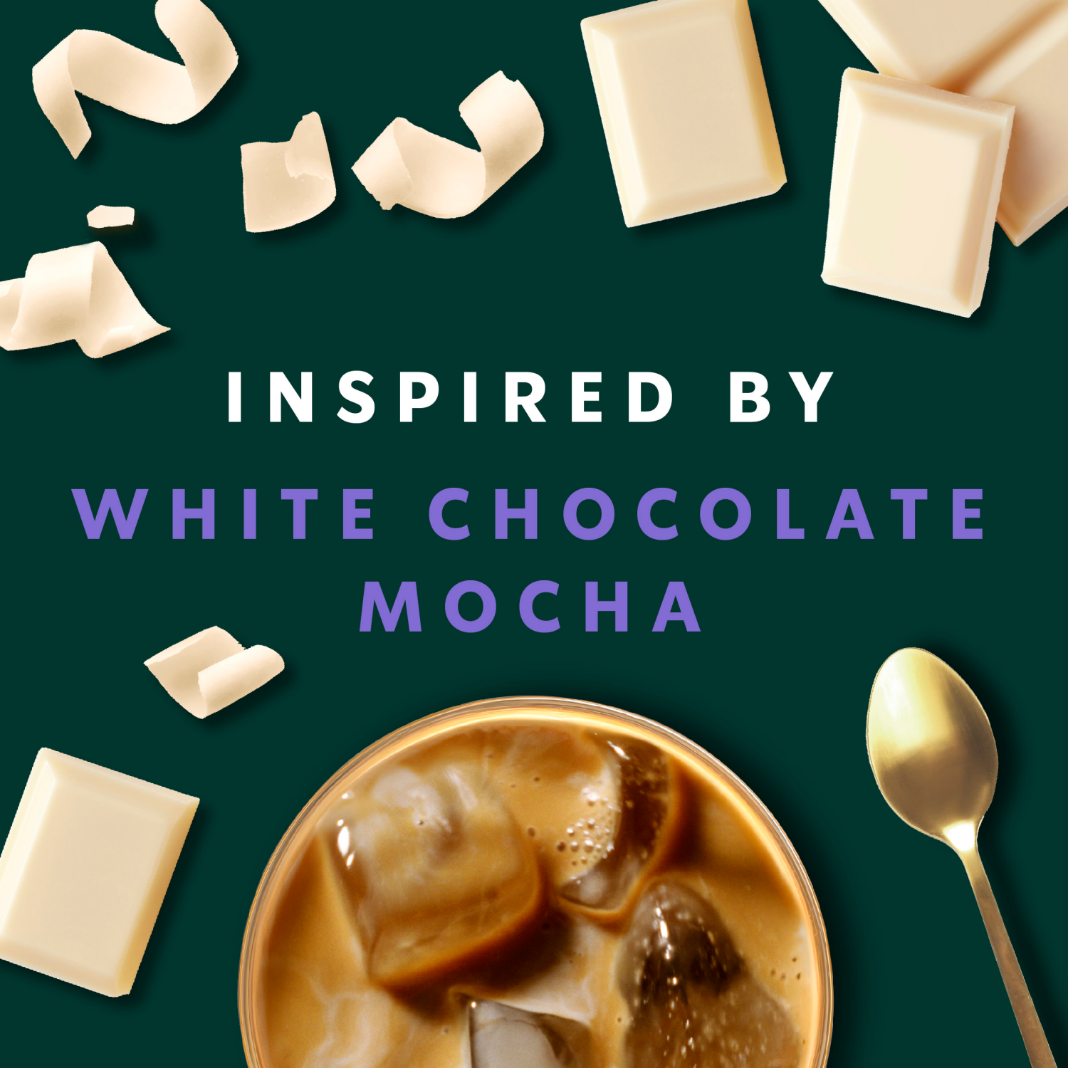 slide 6 of 8, Starbucks White Chocolate Flavored Coffee Creamer, Inspired by White Chocolate Mocha, 28 fl oz