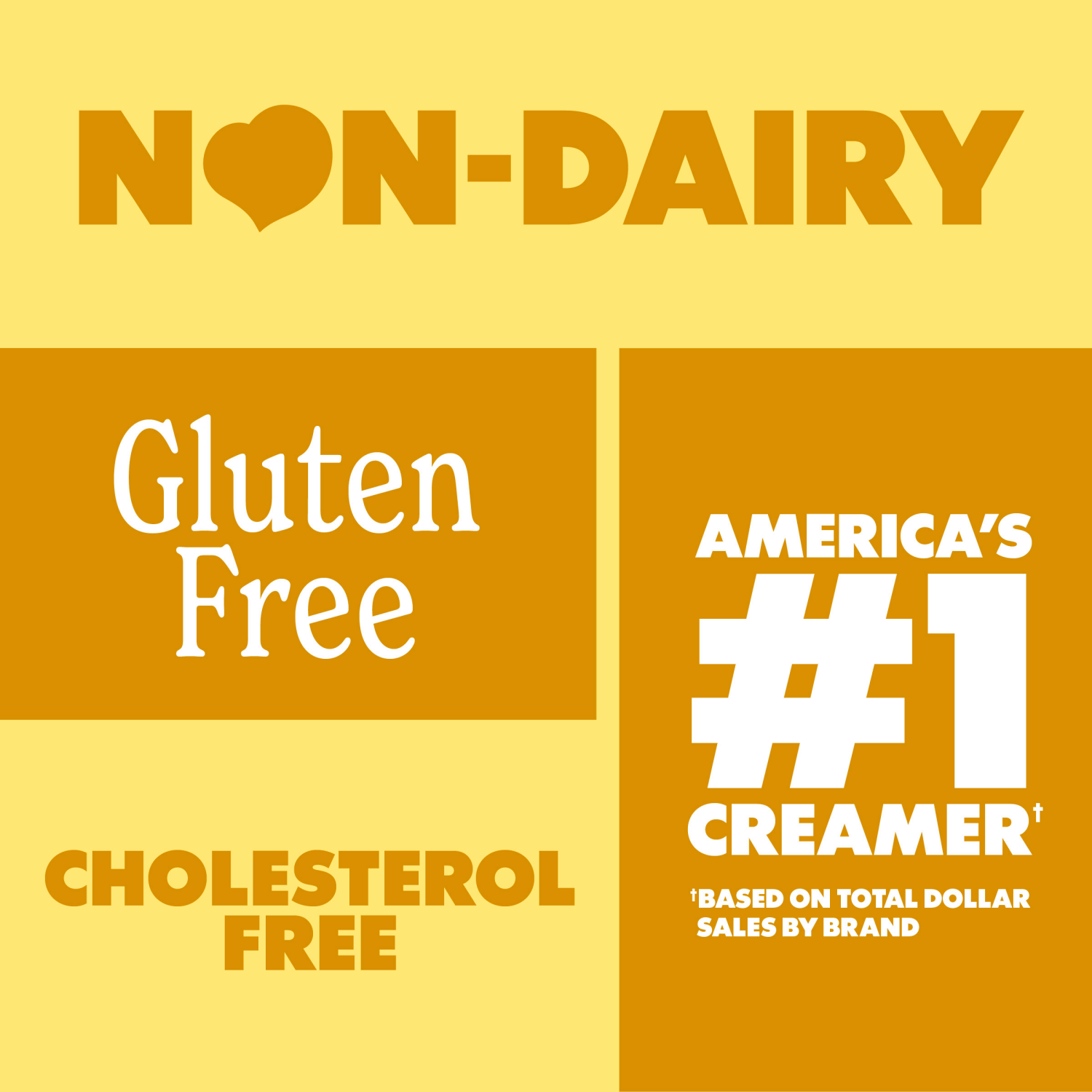 slide 4 of 8, Coffee-Mate Coffee mate Crème Brulee Flavored Coffee Creamer, Non-Dairy, Gluten-Free, 63 Servings, 32 fl oz