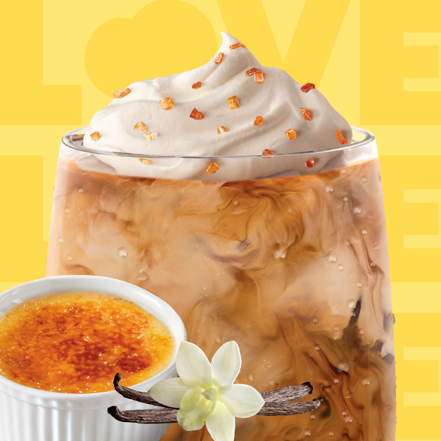 slide 7 of 8, Coffee-Mate Coffee mate Crème Brulee Flavored Coffee Creamer, Non-Dairy, Gluten-Free, 63 Servings, 32 fl oz