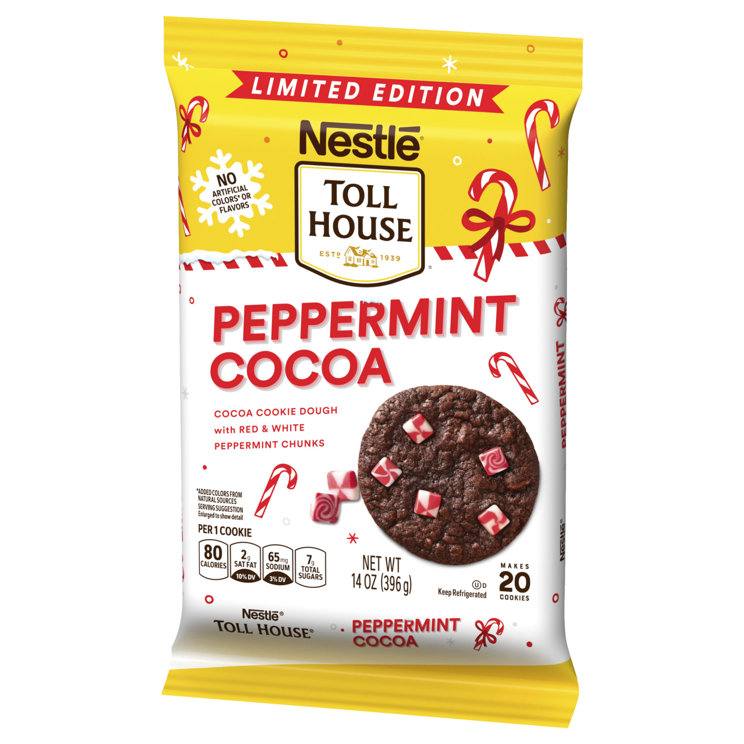 slide 7 of 8, Nestle Peprmint Cocoa Ckie Bar, 14 oz