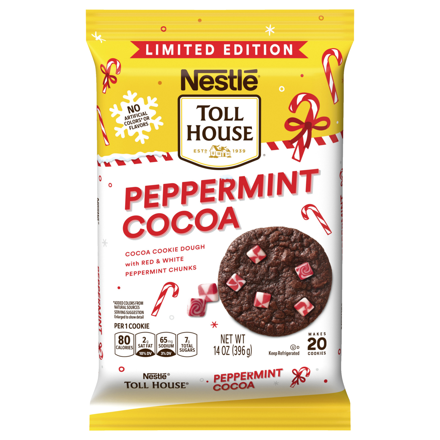 slide 1 of 8, Nestle Peprmint Cocoa Ckie Bar, 14 oz