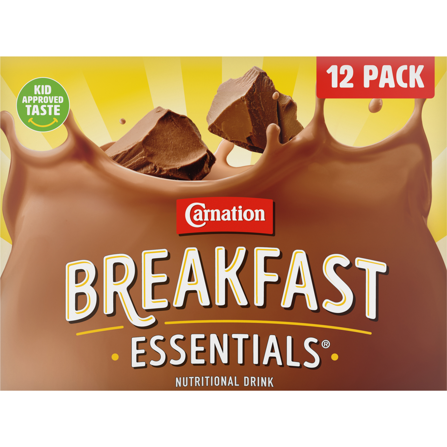 slide 6 of 6, Carnation Breakfast Essentials High Protein Rich Milk Chocolate Nutritional Drink 12 - 8 fl oz Cartons, 12 ct