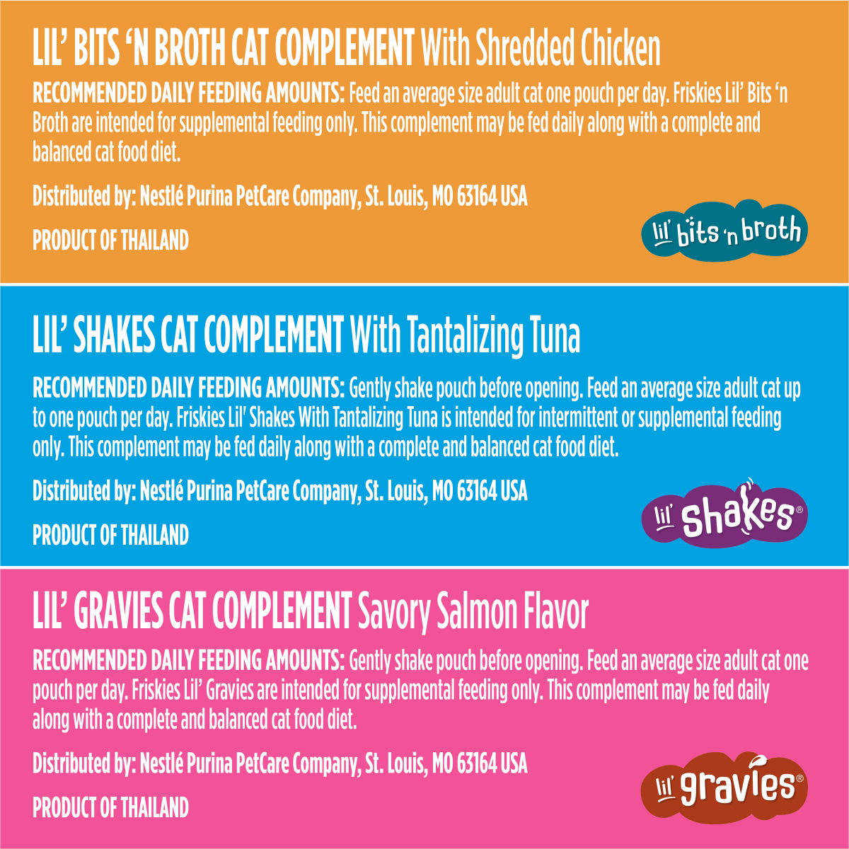 slide 7 of 8, Purina Friskies Seafood and Poultry Faves Variety Pack Gravy Cat Food Complement - (1), 24 ct