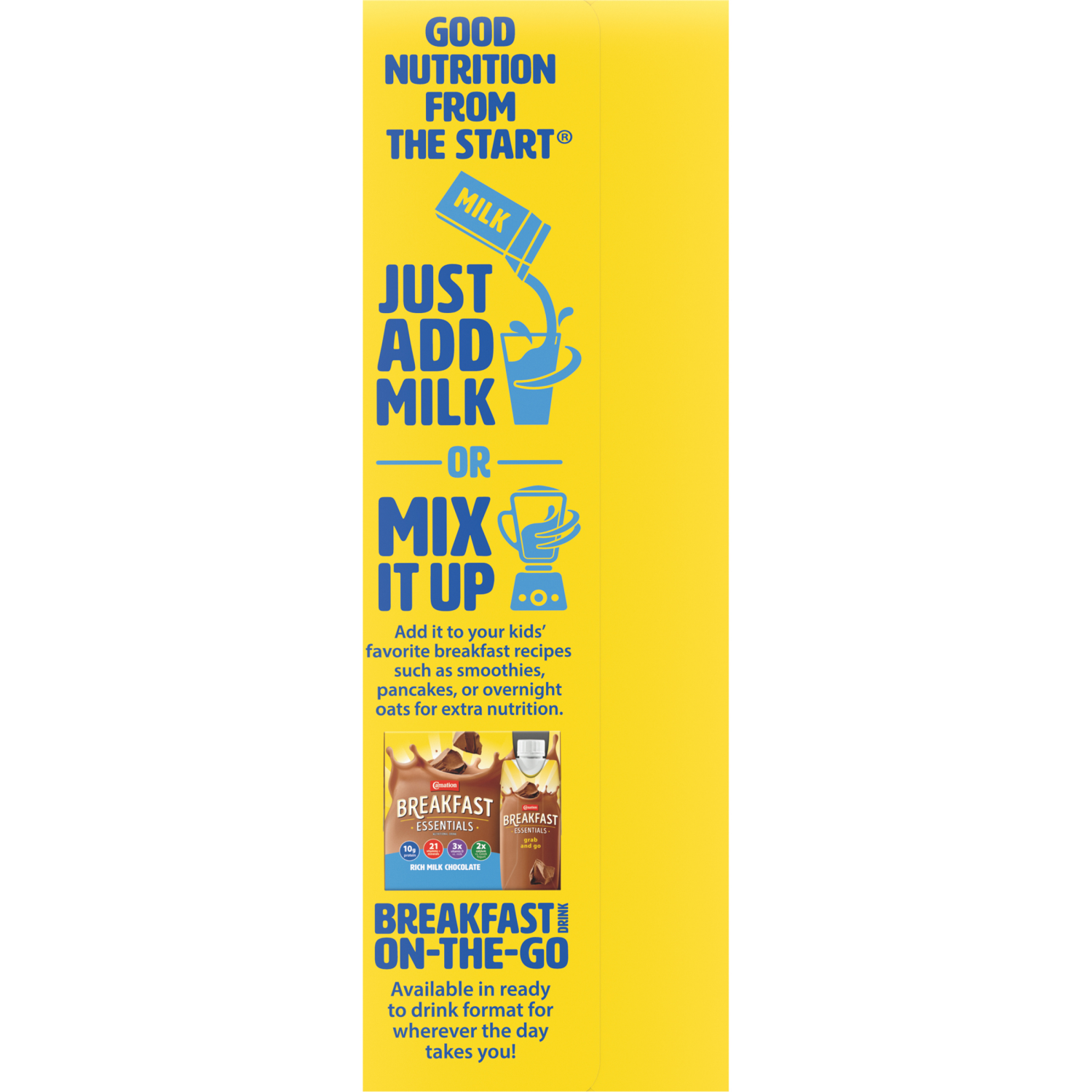 slide 5 of 6, Carnation Breakfast Essentials Variety Pack Complete Nutritional Drink - 10 ct; 1.26 oz, 1.26 oz