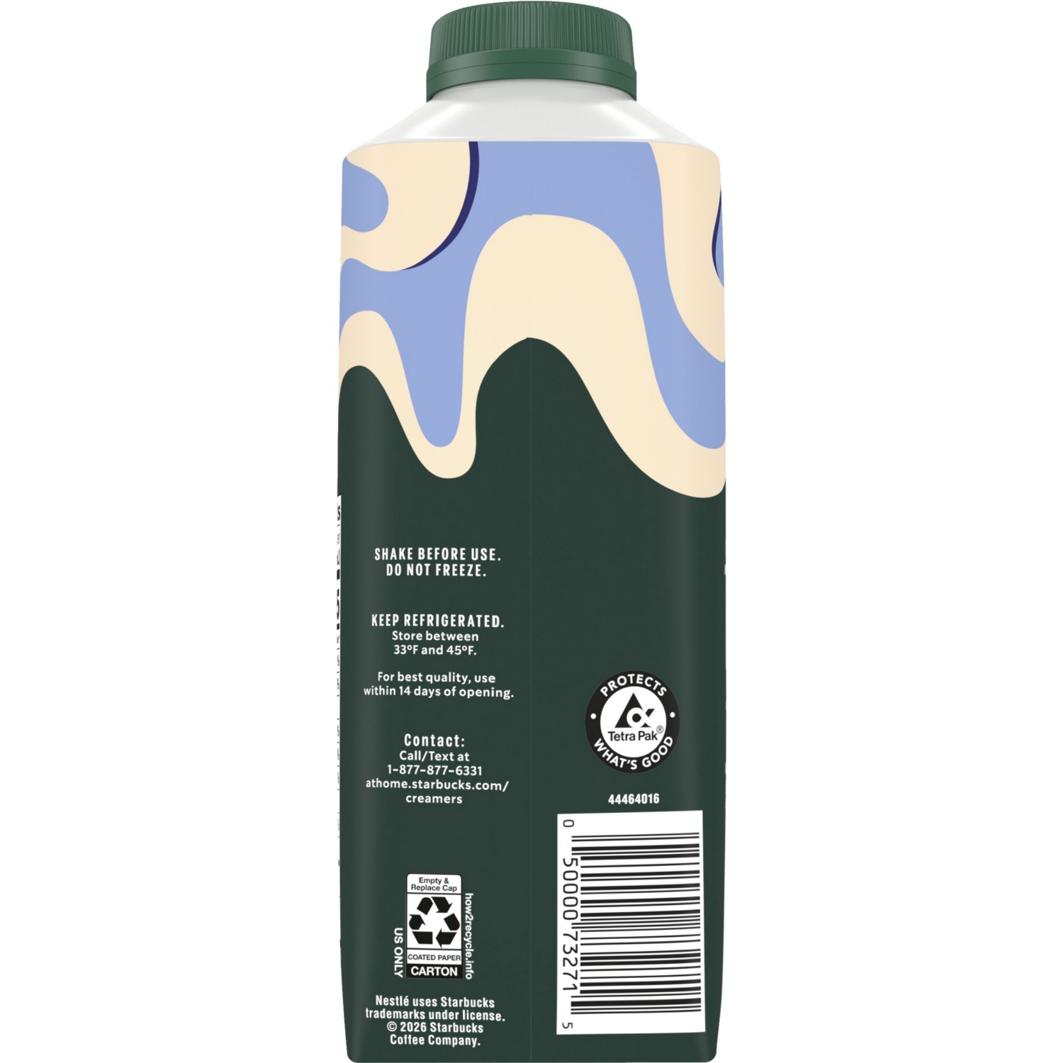 slide 2 of 8, Starbucks Vanilla Sweet Cream 24 fl oz, 24.0 oz