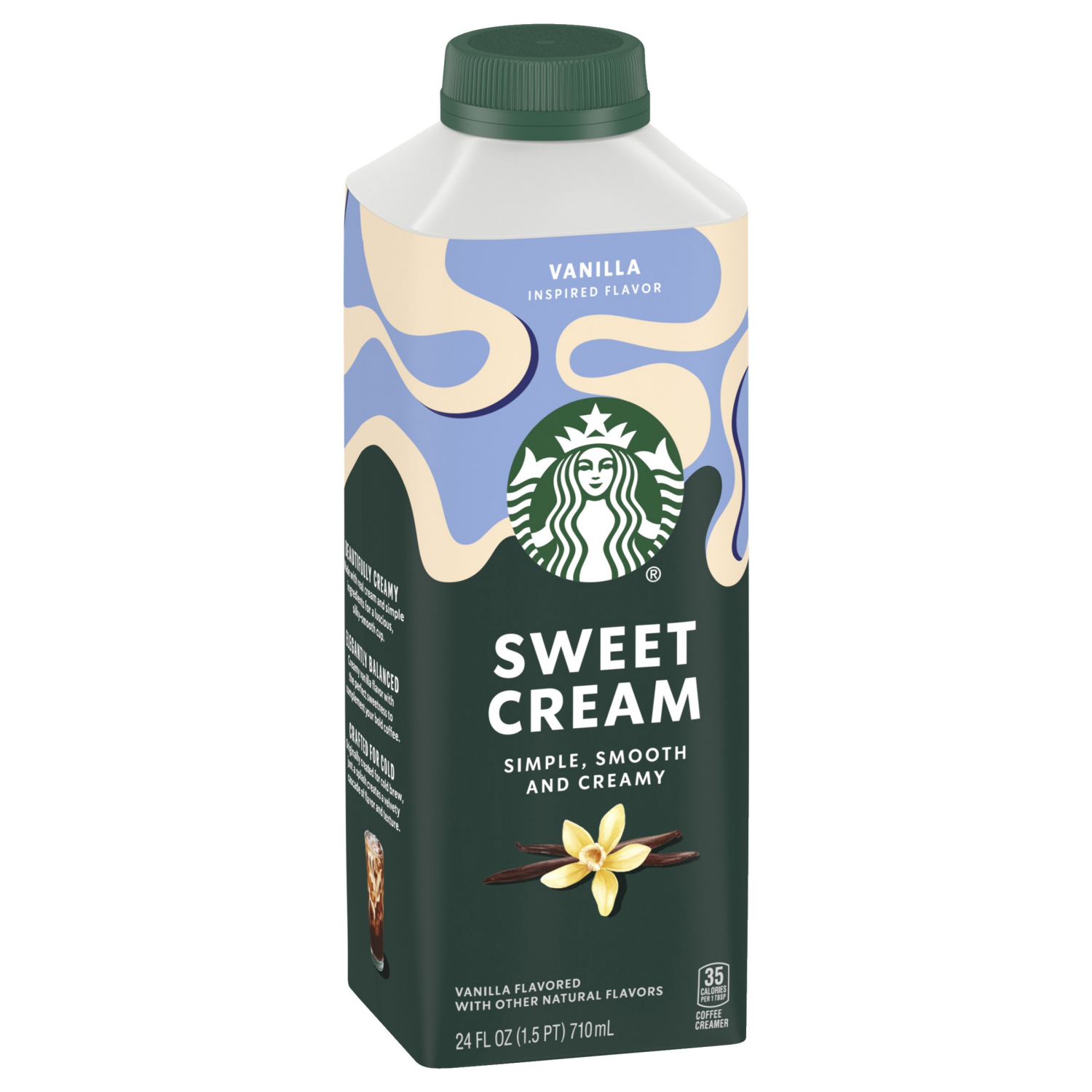 slide 6 of 8, Starbucks Vanilla Sweet Cream 24 fl oz, 24.0 oz