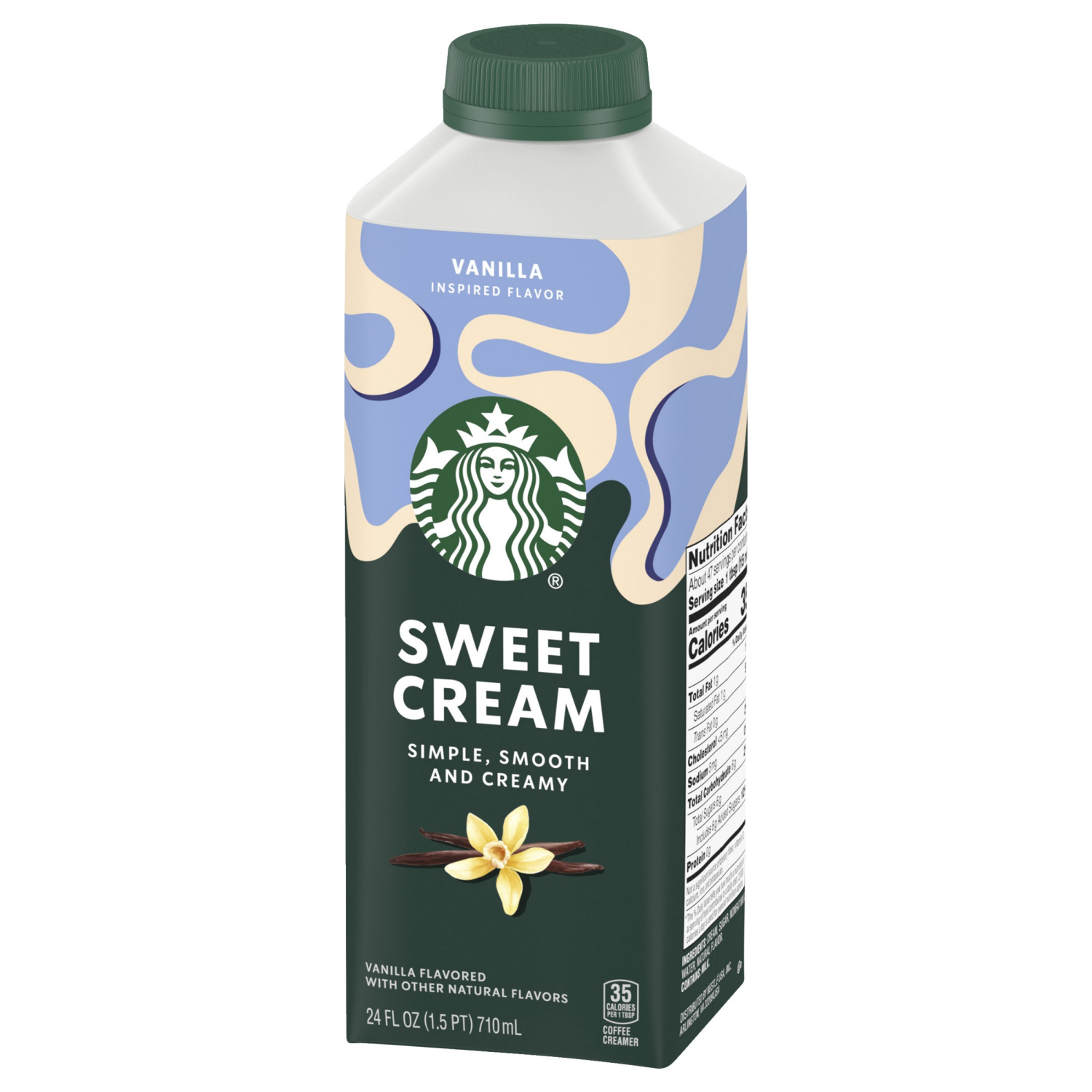 slide 7 of 8, Starbucks Vanilla Sweet Cream 24 fl oz, 24.0 oz