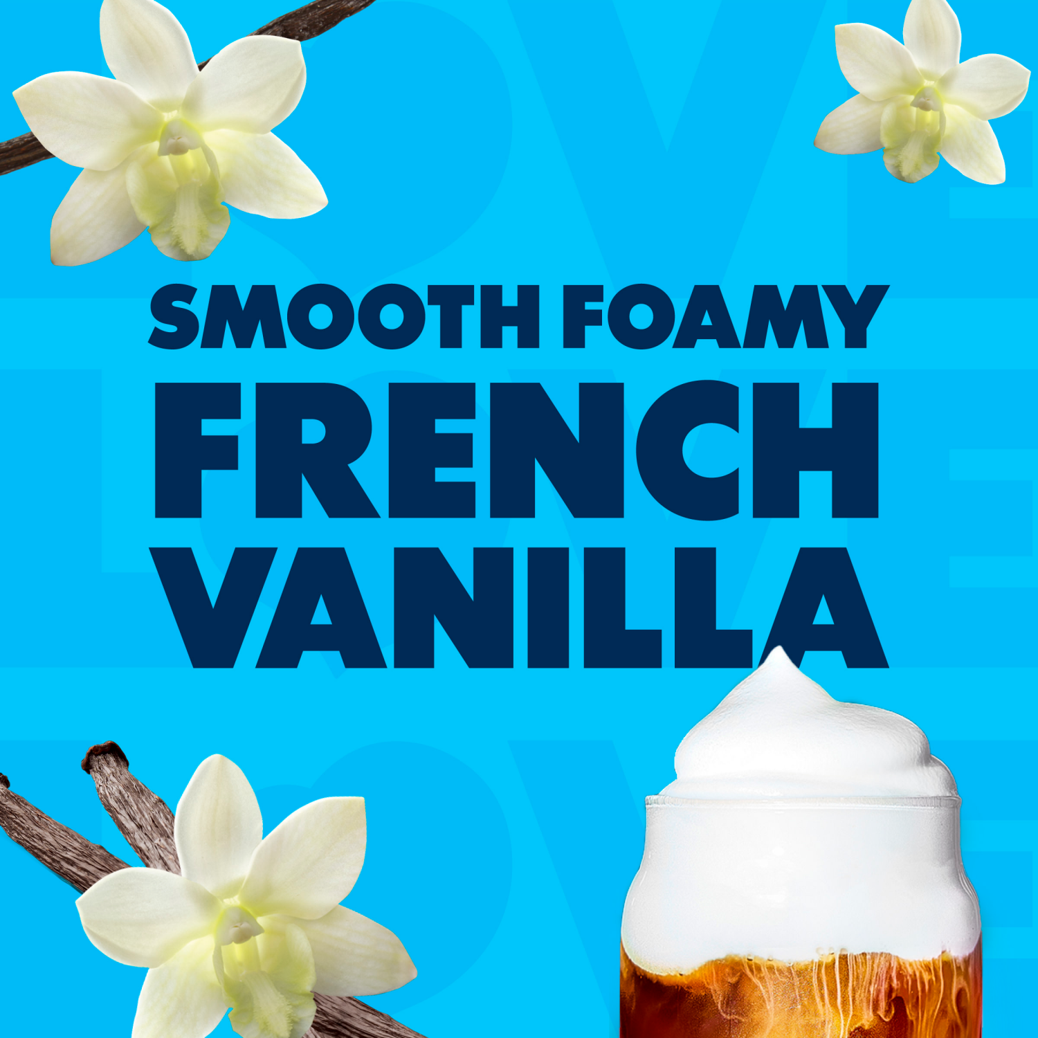 slide 6 of 8, Coffee mate French Vanilla Flavored Cold Foam Creamer, Non-Dairy, 50 Servings 14 oz, 14 oz